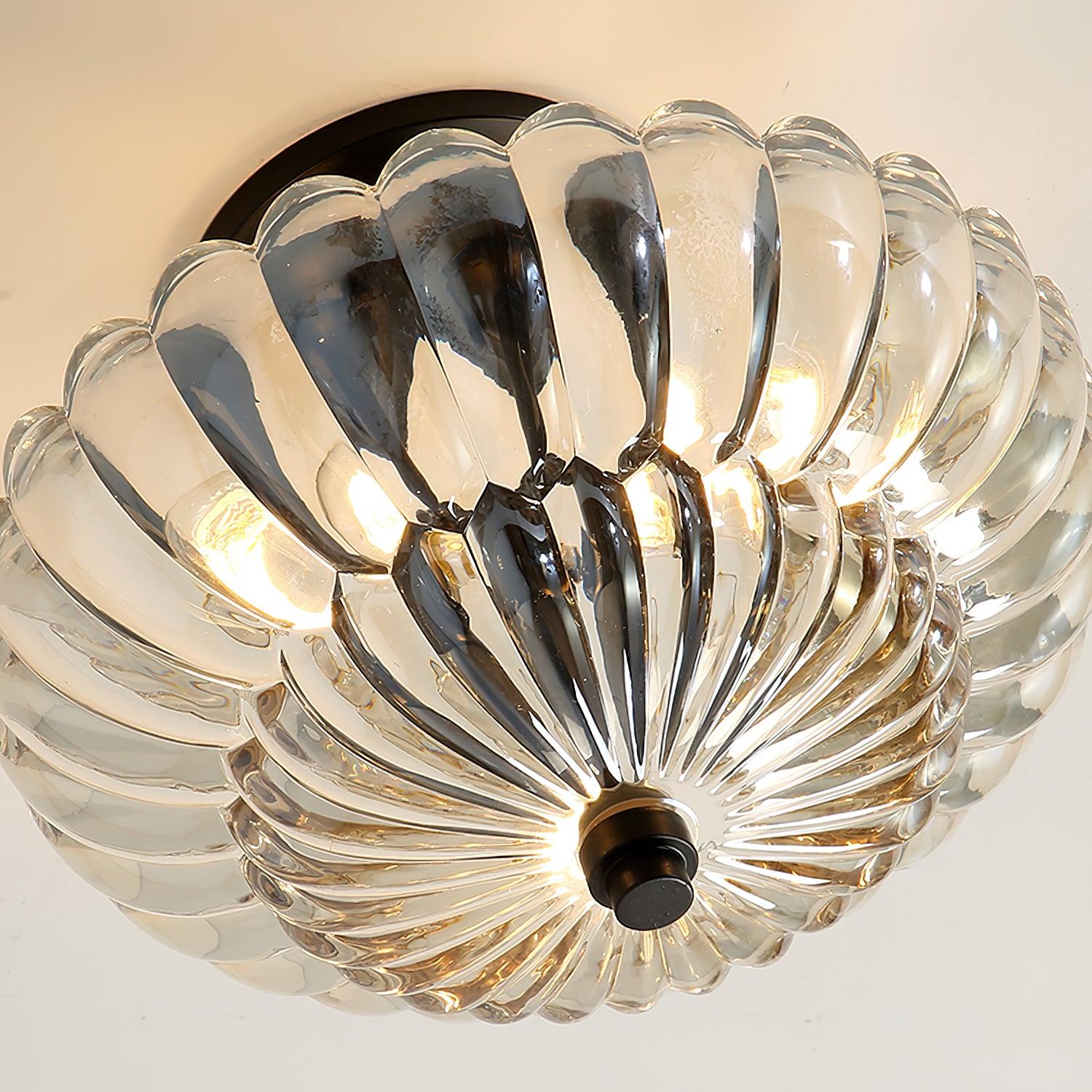 Umbrella Glass Ceiling Light 11.8" by FIFTH & BEAM — product view 13