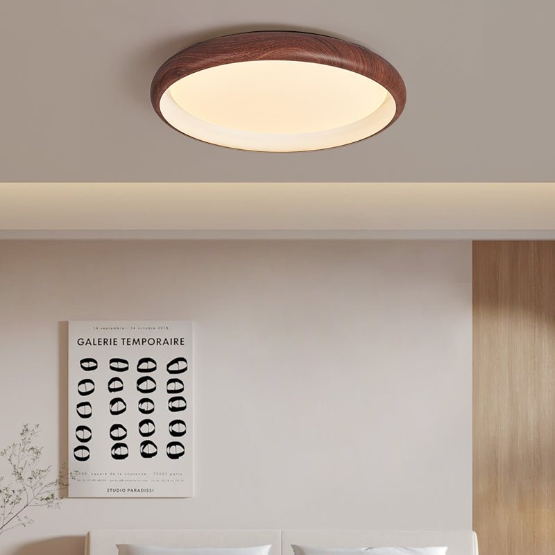 Valencia Walnut Ceiling Light by FIFTH & BEAM — product view 12