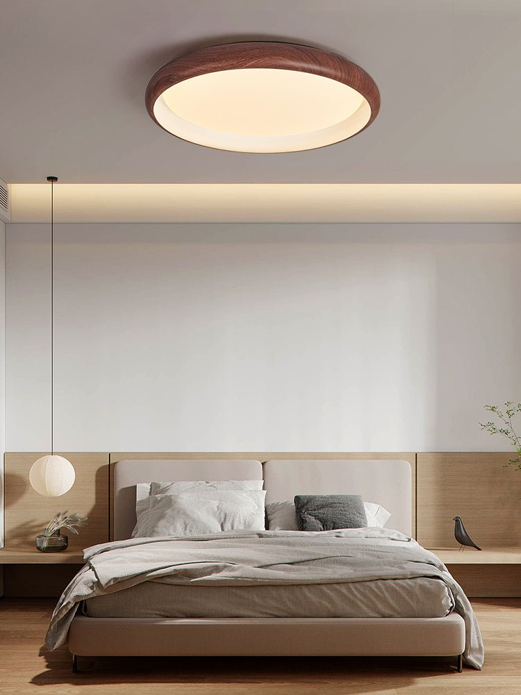 Valencia Walnut Ceiling Light by FIFTH & BEAM — product view 2
