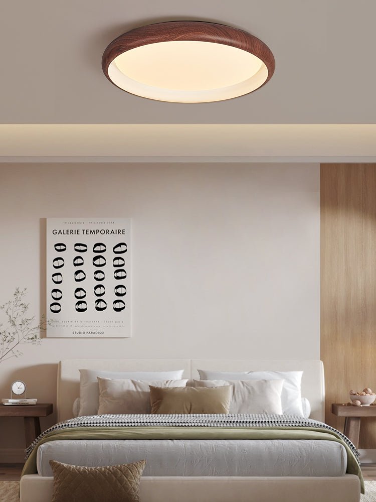 Valencia Walnut Ceiling Light by FIFTH & BEAM — product view 4