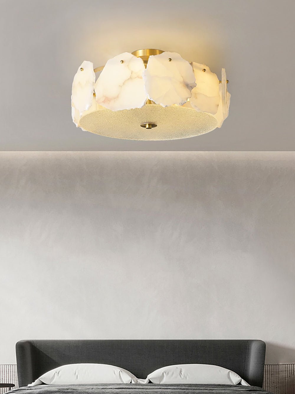 Valeria Alabaster Ceiling Lamp by FIFTH & BEAM — product view 11