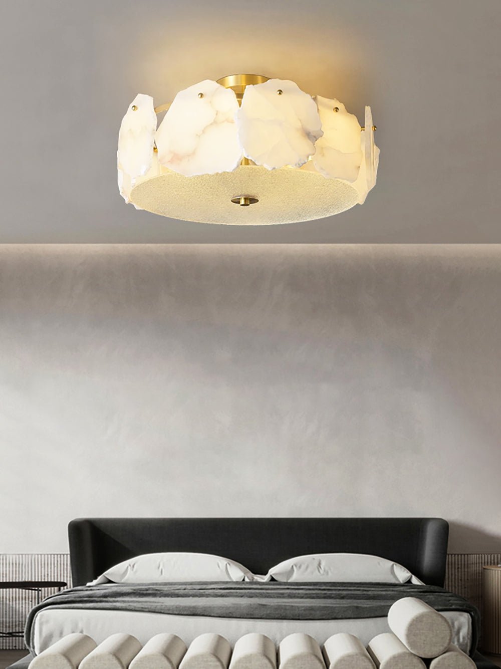 Valeria Alabaster Ceiling Lamp by FIFTH & BEAM — product view 15