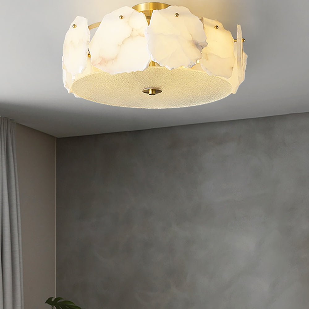 Valeria Alabaster Ceiling Lamp by FIFTH & BEAM — product view 18