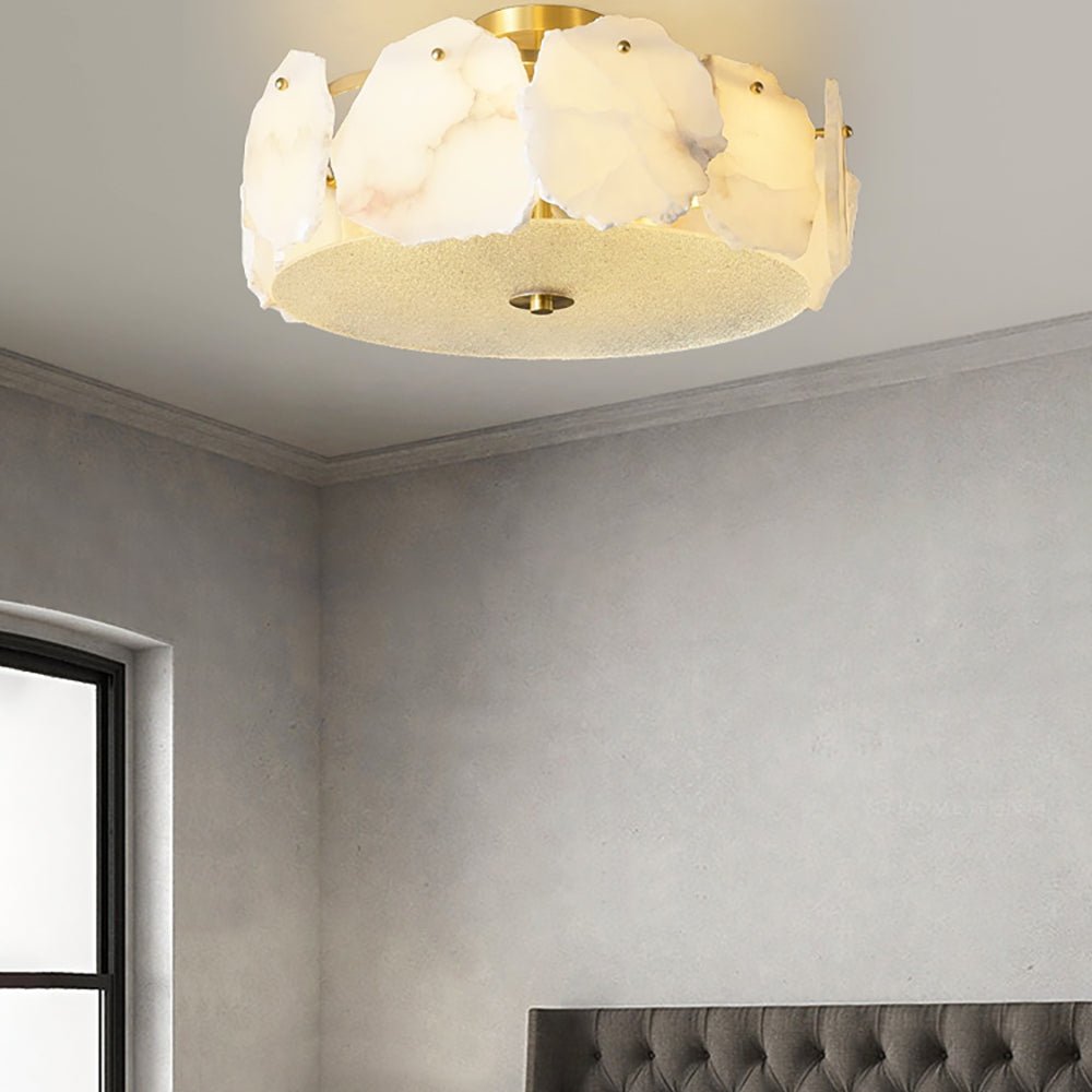 Valeria Alabaster Ceiling Lamp by FIFTH & BEAM — product view 19