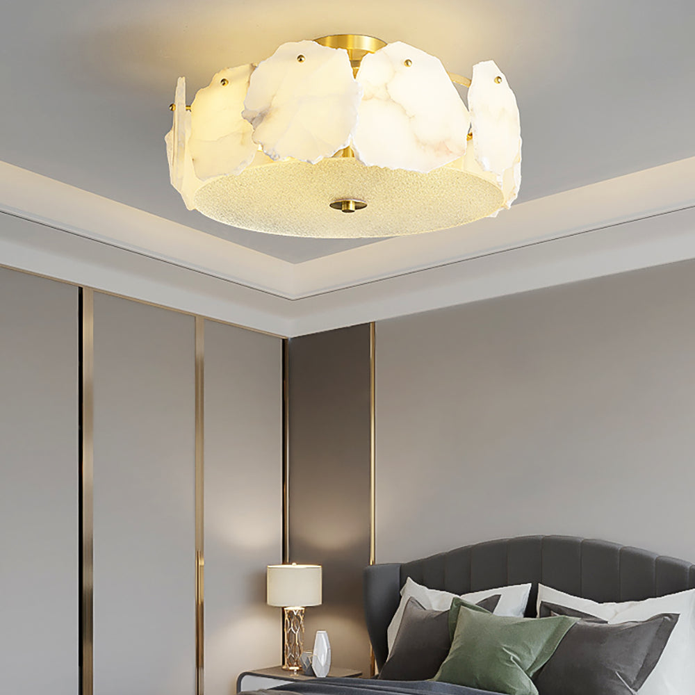 Valeria Alabaster Ceiling Lamp by FIFTH & BEAM — product view 24