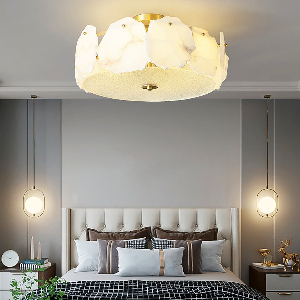 Valeria Alabaster Ceiling Lamp by FIFTH & BEAM — product view 25