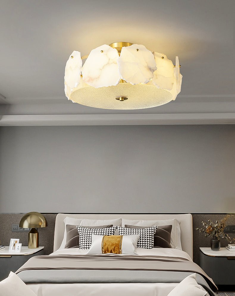 Valeria Alabaster Ceiling Lamp by FIFTH & BEAM — product view 29