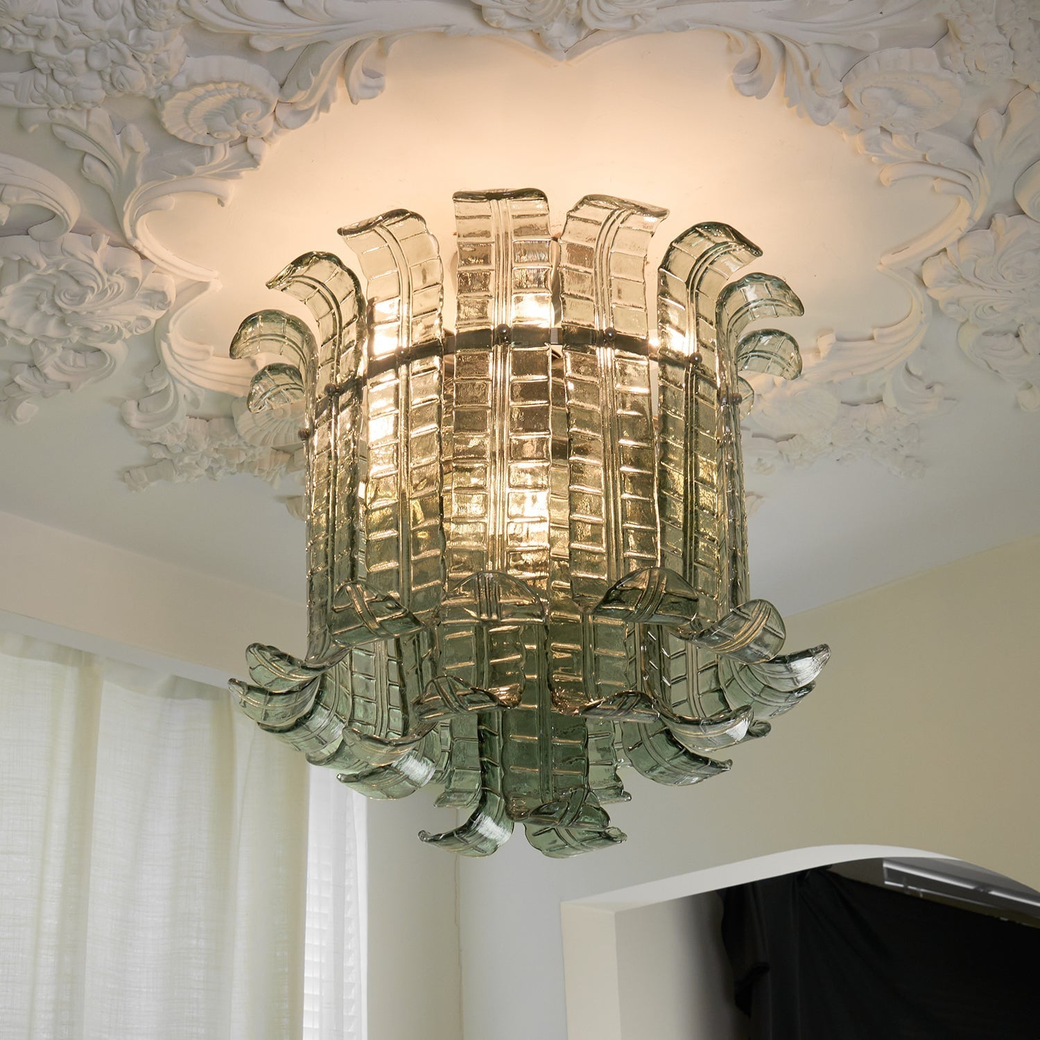 Valeria Murano Glass Ceiling Lamp by FIFTH & BEAM — product view 2