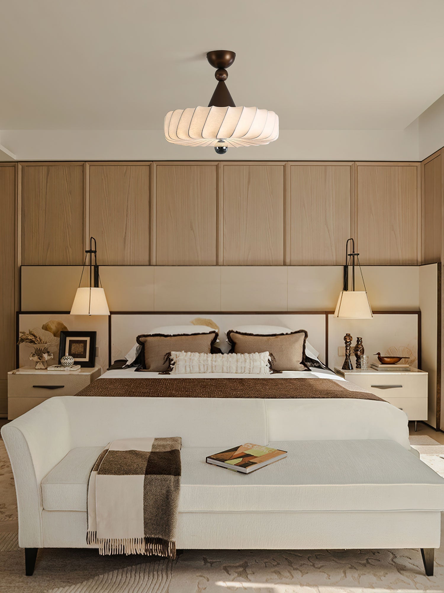 Virelle Spiral Ceiling Light by FIFTH & BEAM — product view 11