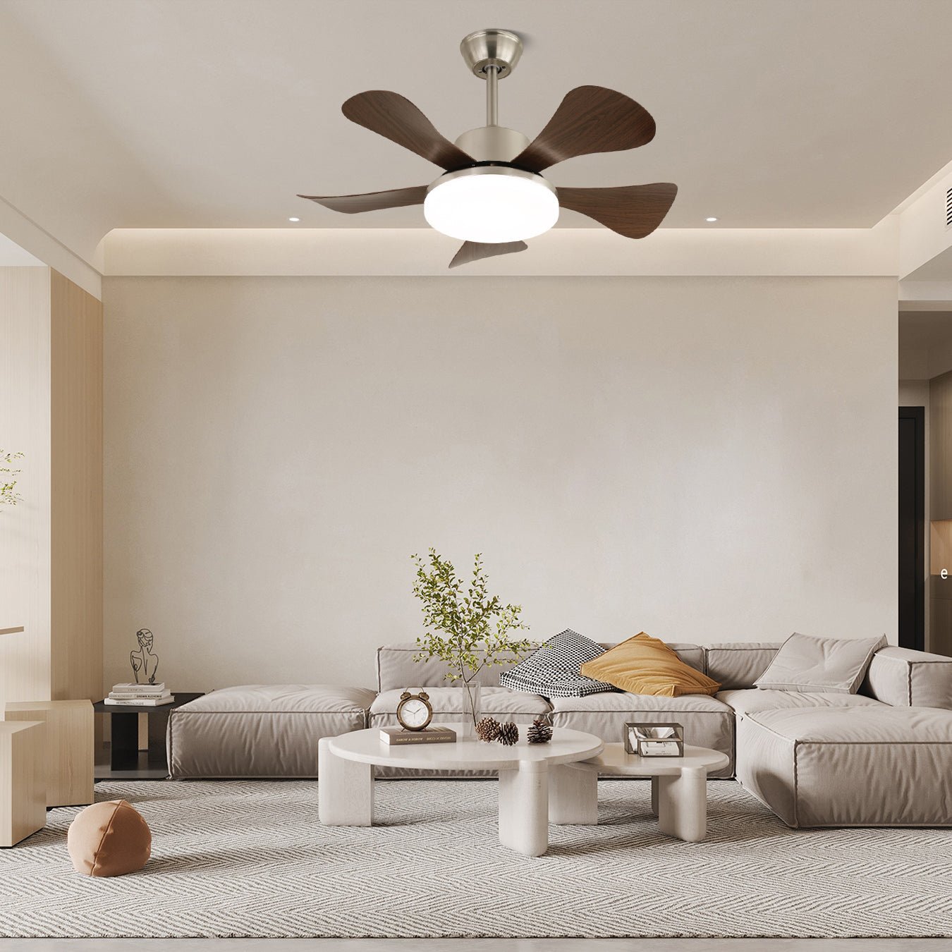 Vivian Ceiling Fan Light by FIFTH & BEAM — product view 4