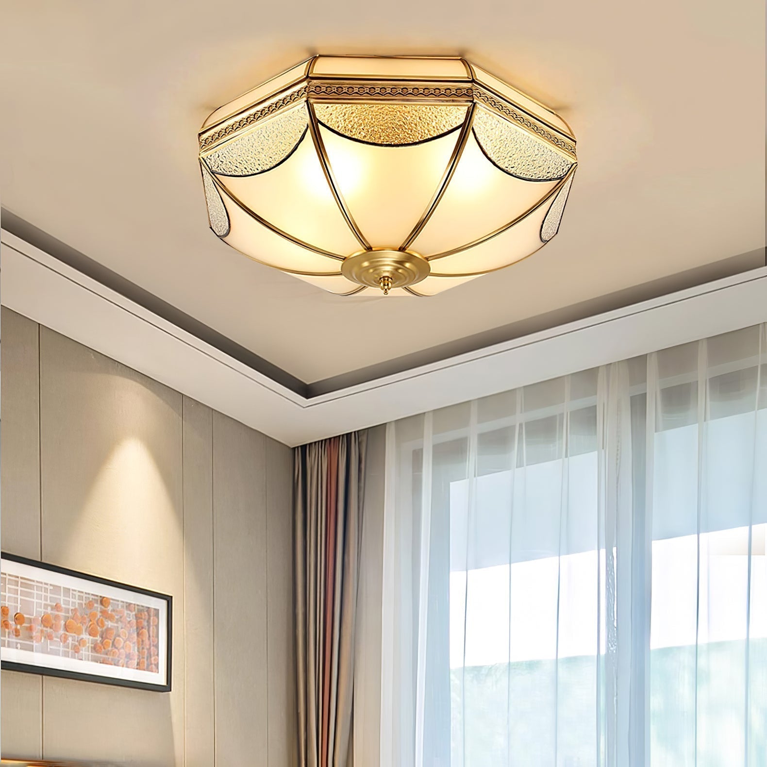 Warehouse Dome Shape Ceiling Lamp by FIFTH & BEAM — product view 7