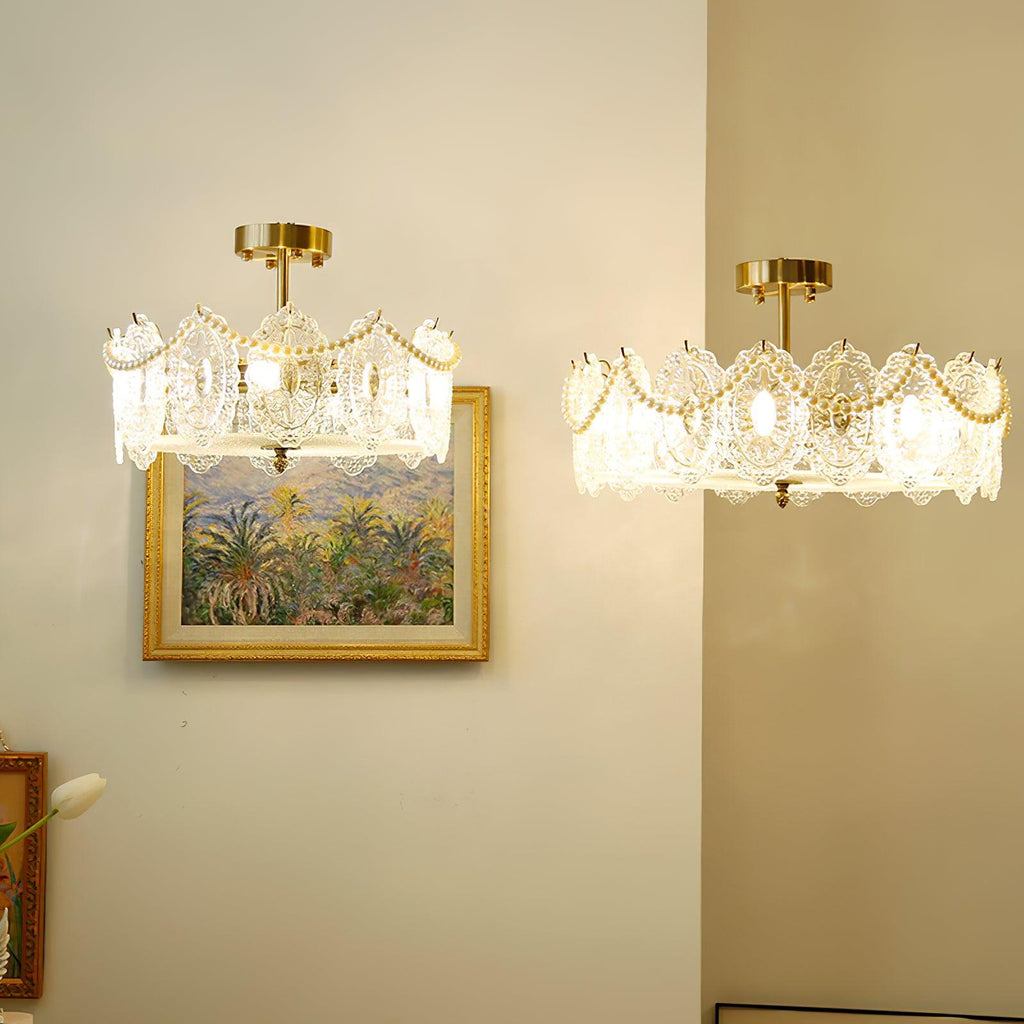 Wave Pearl Ceiling Light by FIFTH & BEAM — product view 12