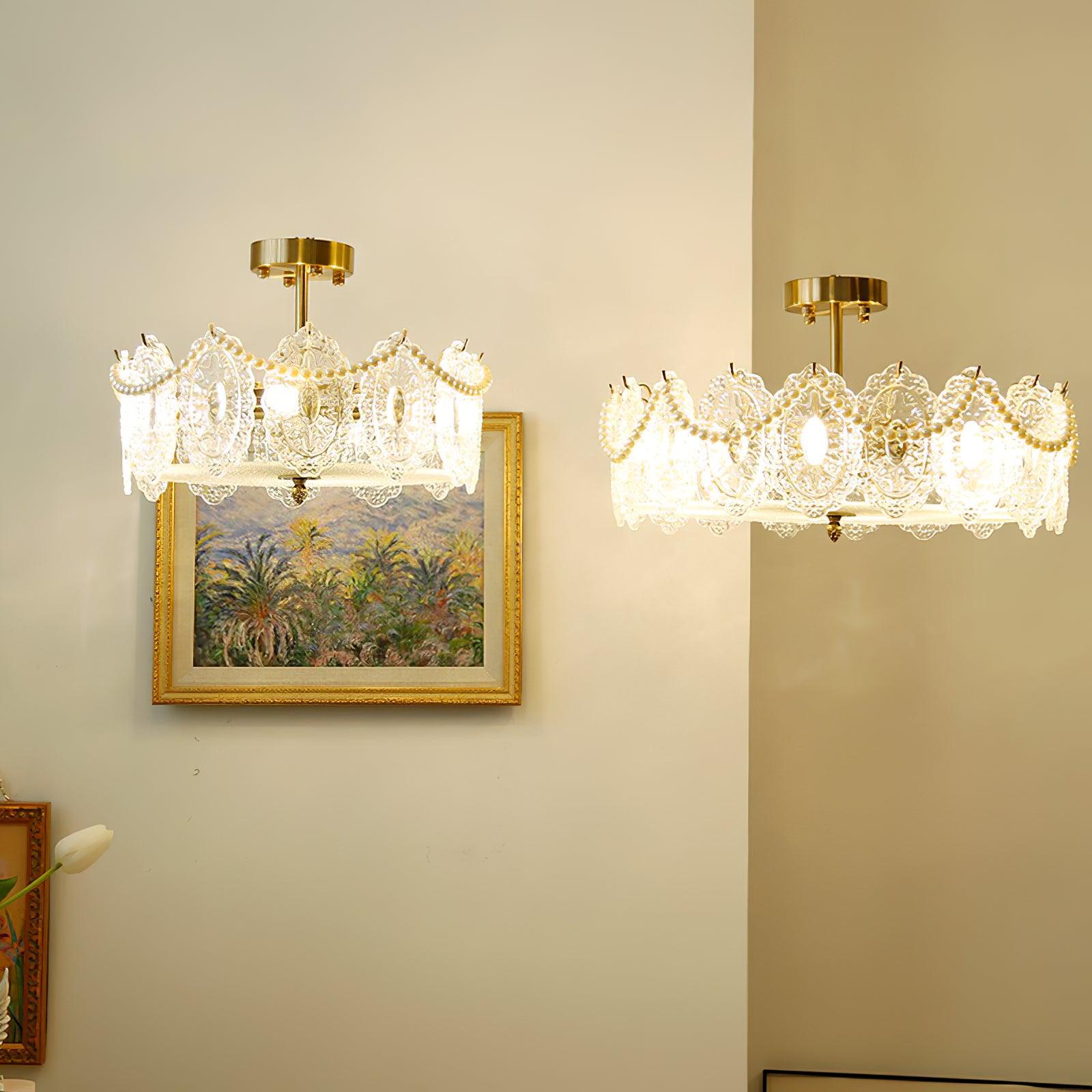 Wave Pearl Ceiling Light by FIFTH & BEAM — product view 12