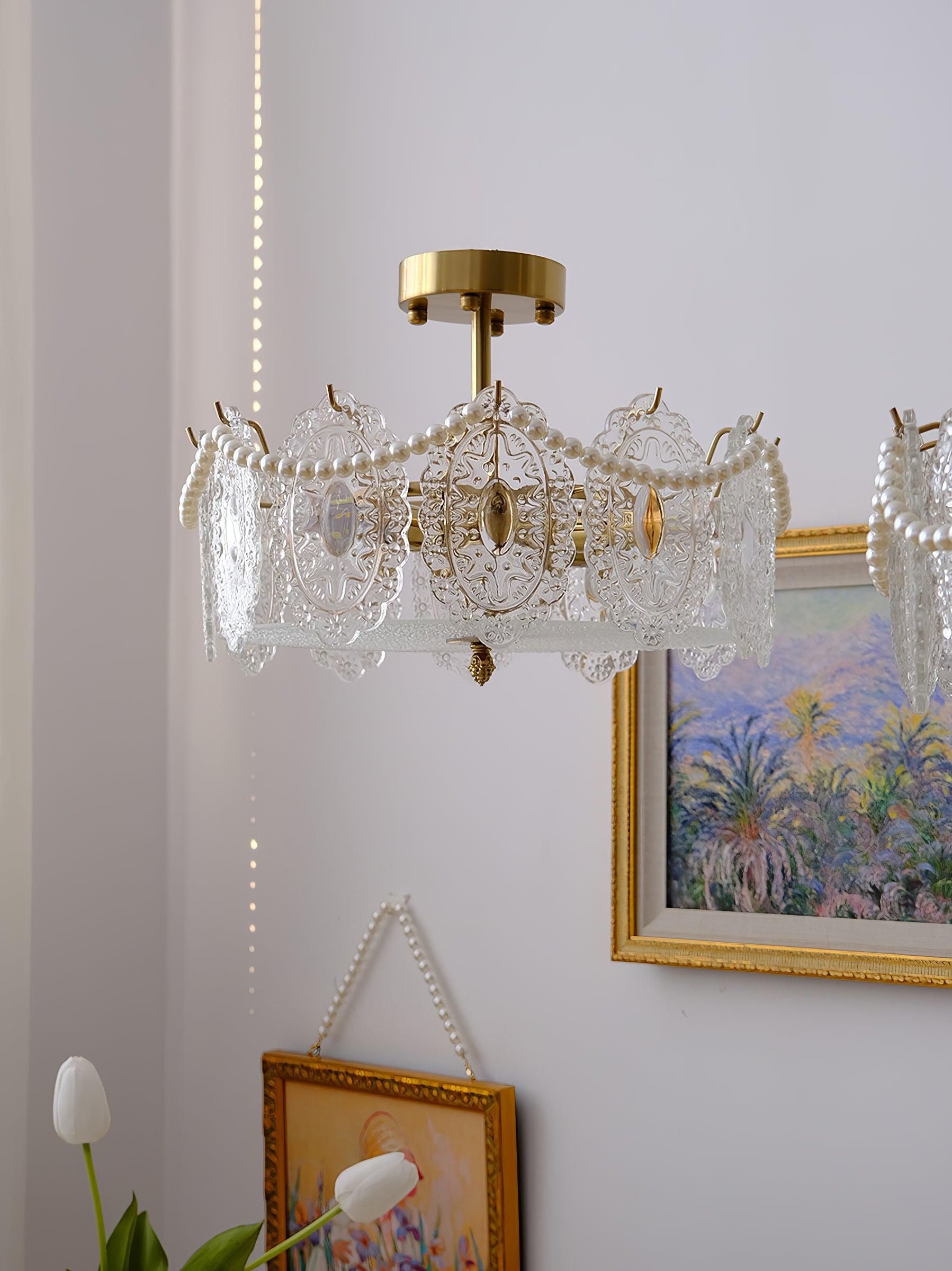 Wave Pearl Ceiling Light by FIFTH & BEAM — product view 15