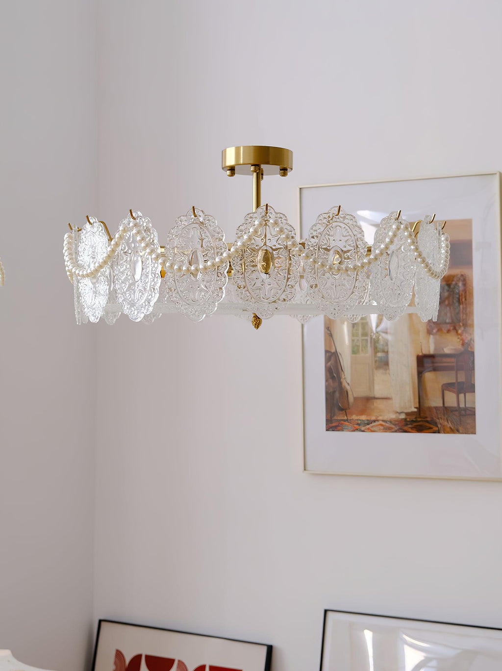 Wave Pearl Ceiling Light by FIFTH & BEAM — product view 16