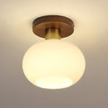 White Shell Ceiling Lamp by FIFTH & BEAM — product view 2