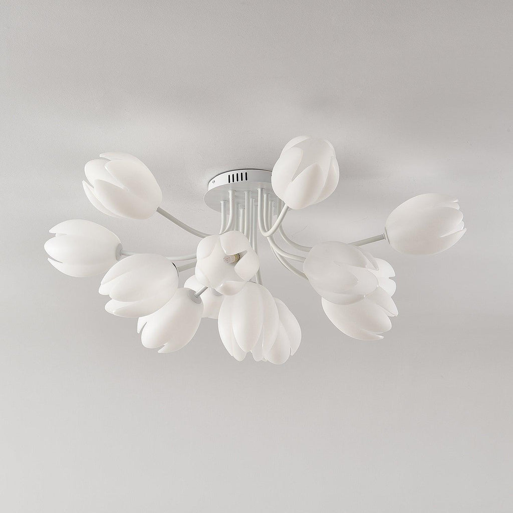 White Tulip Ceiling Light by FIFTH & BEAM — product view 51