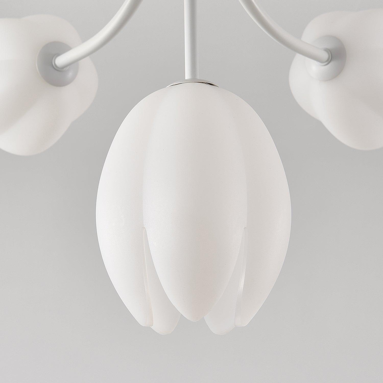 White Tulip Ceiling Light by FIFTH & BEAM — product view 55