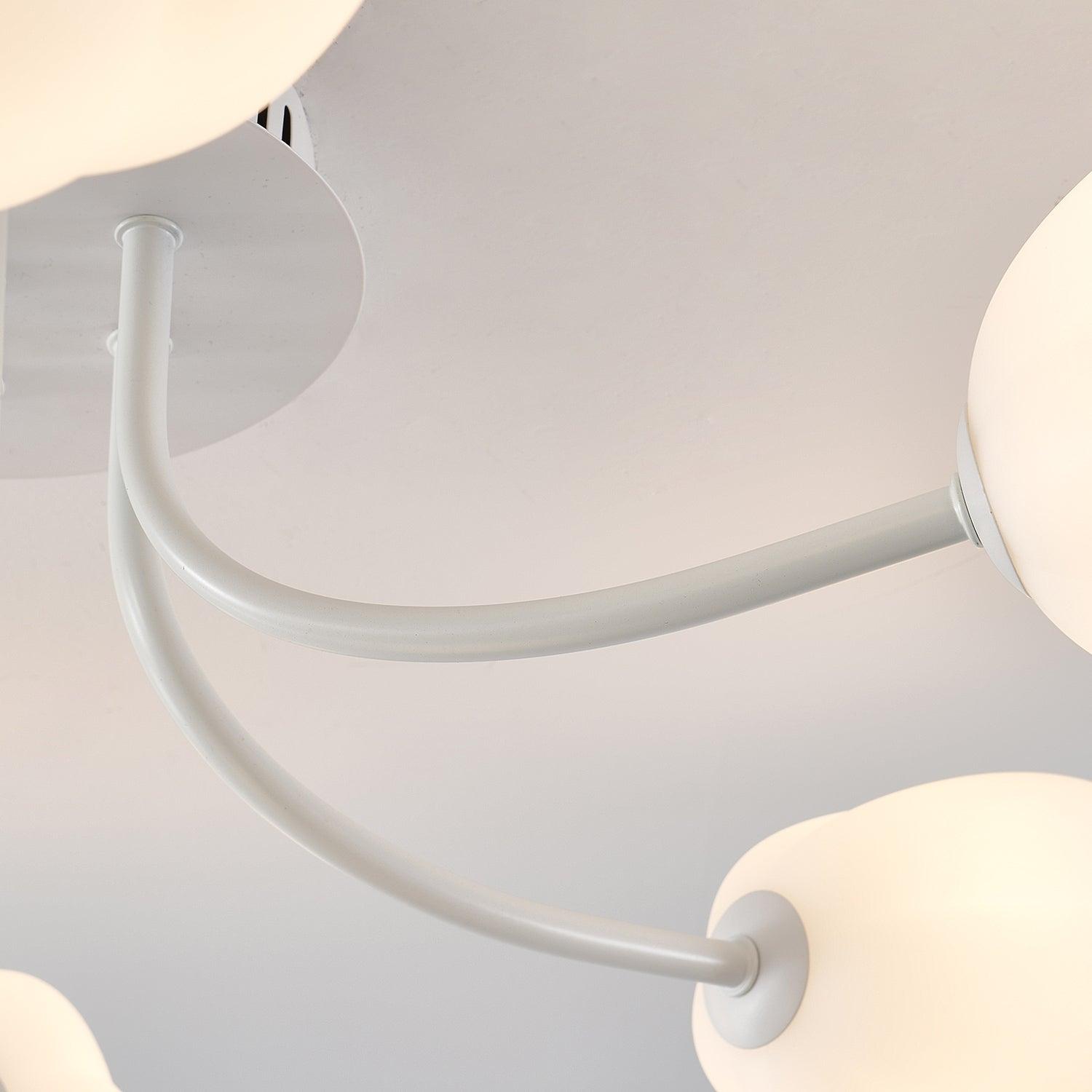 White Tulip Ceiling Light by FIFTH & BEAM — product view 56