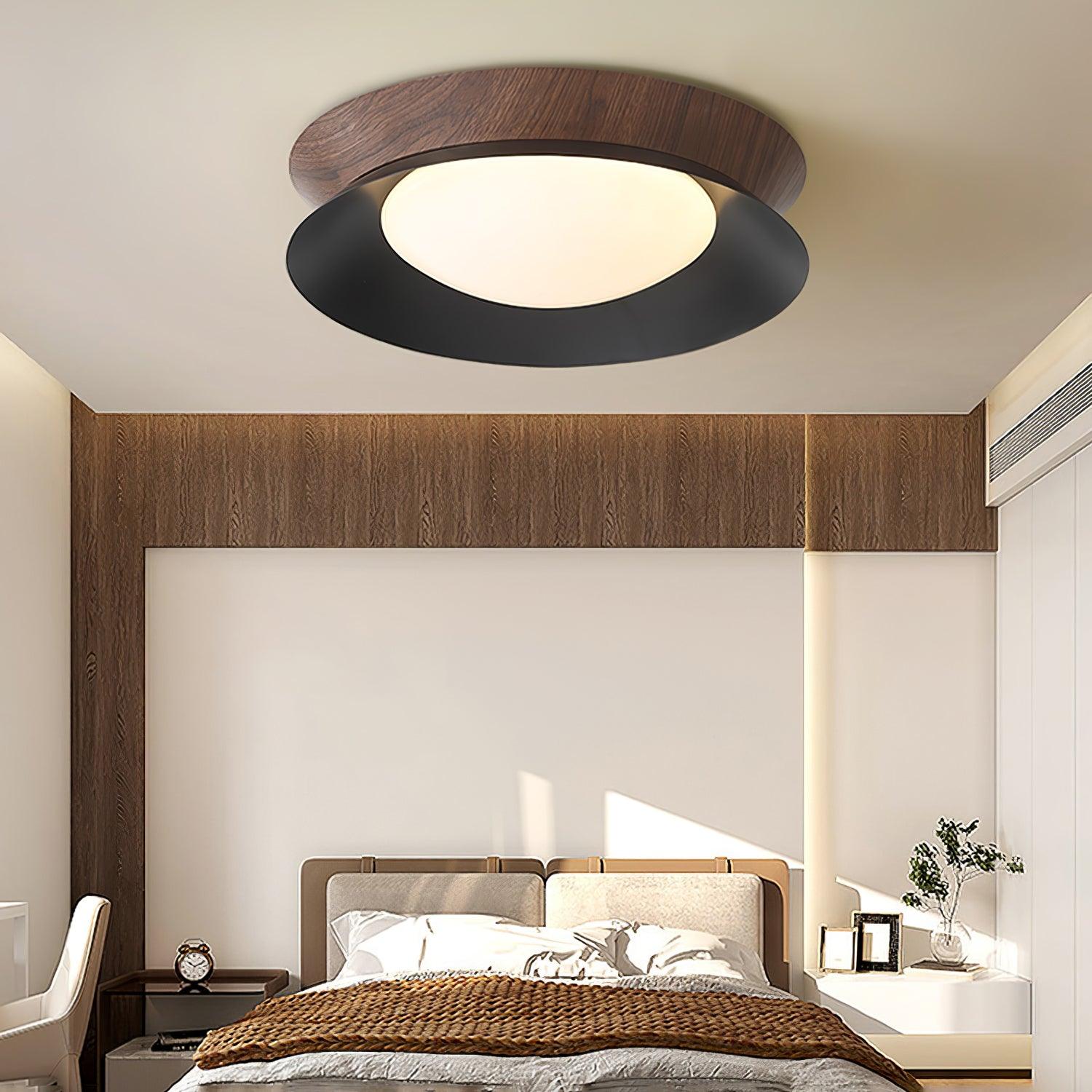 Double Half Round Ceiling Light by FIFTH & BEAM — product view 8