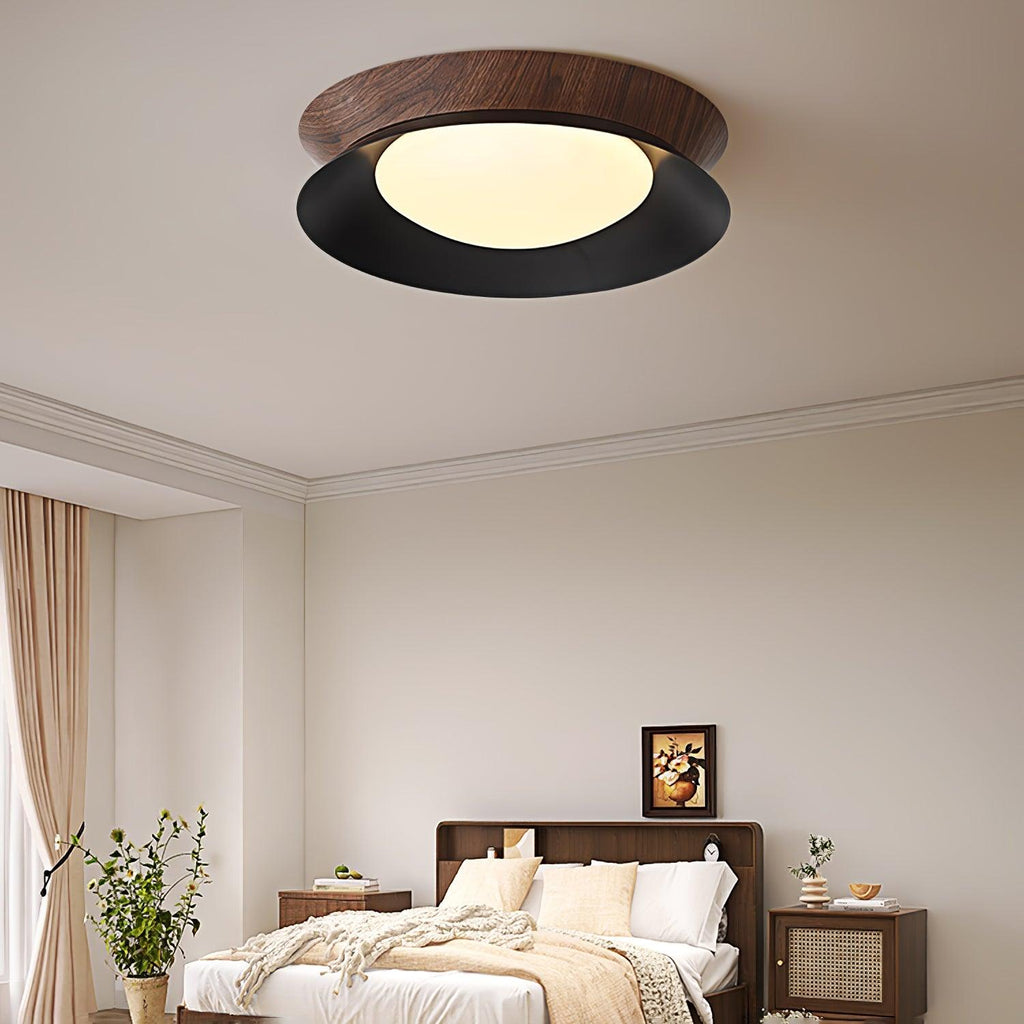 Double Half Round Ceiling Light by FIFTH & BEAM — product view 4