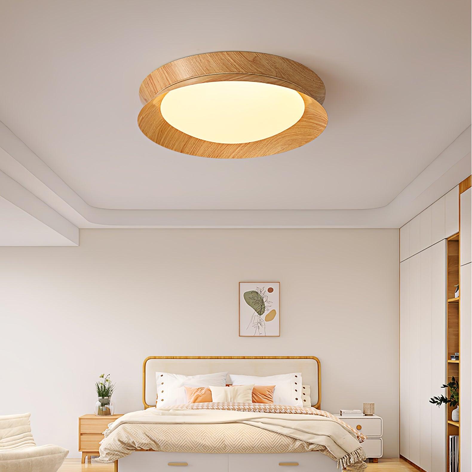 Double Half Round Ceiling Light by FIFTH & BEAM — product view 3