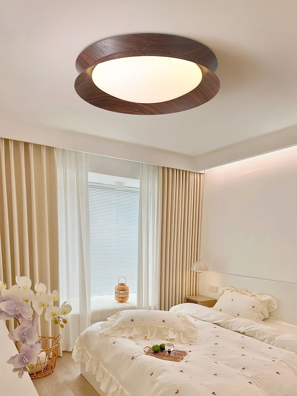 Double Half Round Ceiling Light by FIFTH & BEAM — product view 10