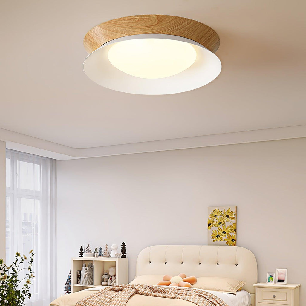 Double Half Round Ceiling Light by FIFTH & BEAM — product view 2