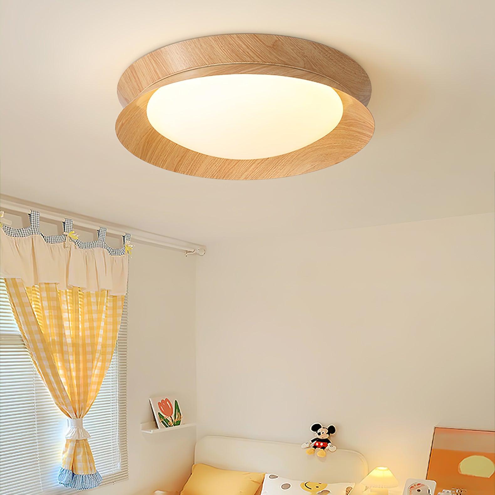Double Half Round Ceiling Light by FIFTH & BEAM — product view 5