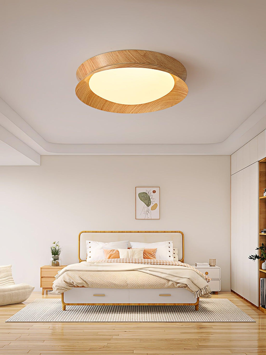 Double Half Round Ceiling Light by FIFTH & BEAM — product view 6