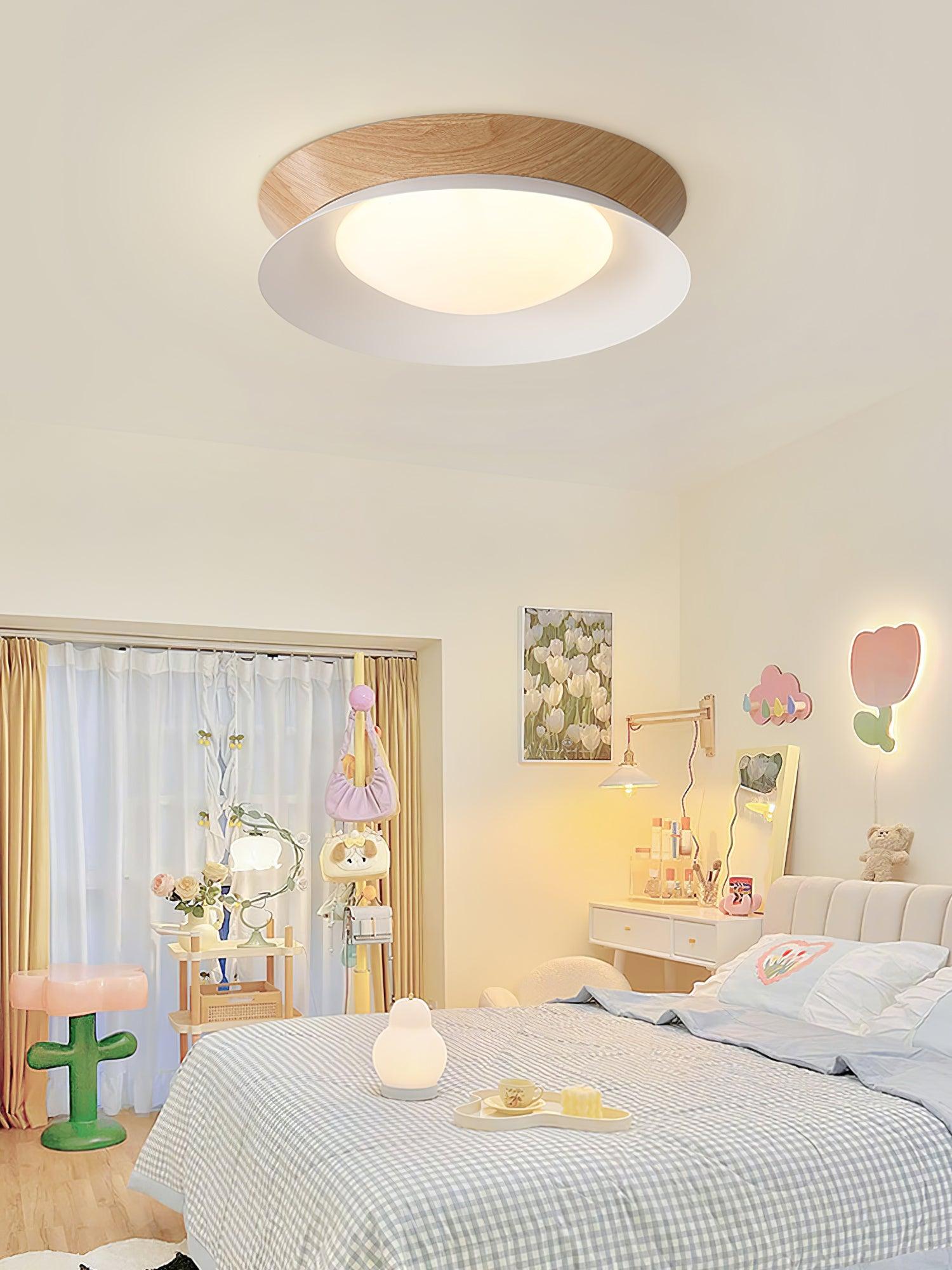 Double Half Round Ceiling Light by FIFTH & BEAM — product view 14