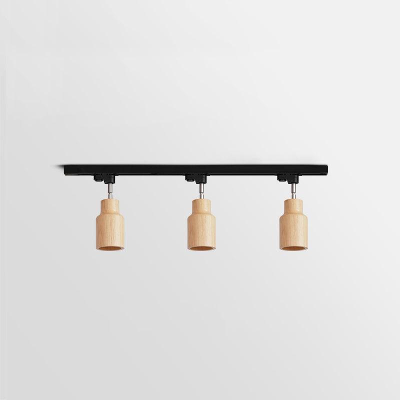 Wood Track Ceiling Lamp by FIFTH & BEAM — product view 7