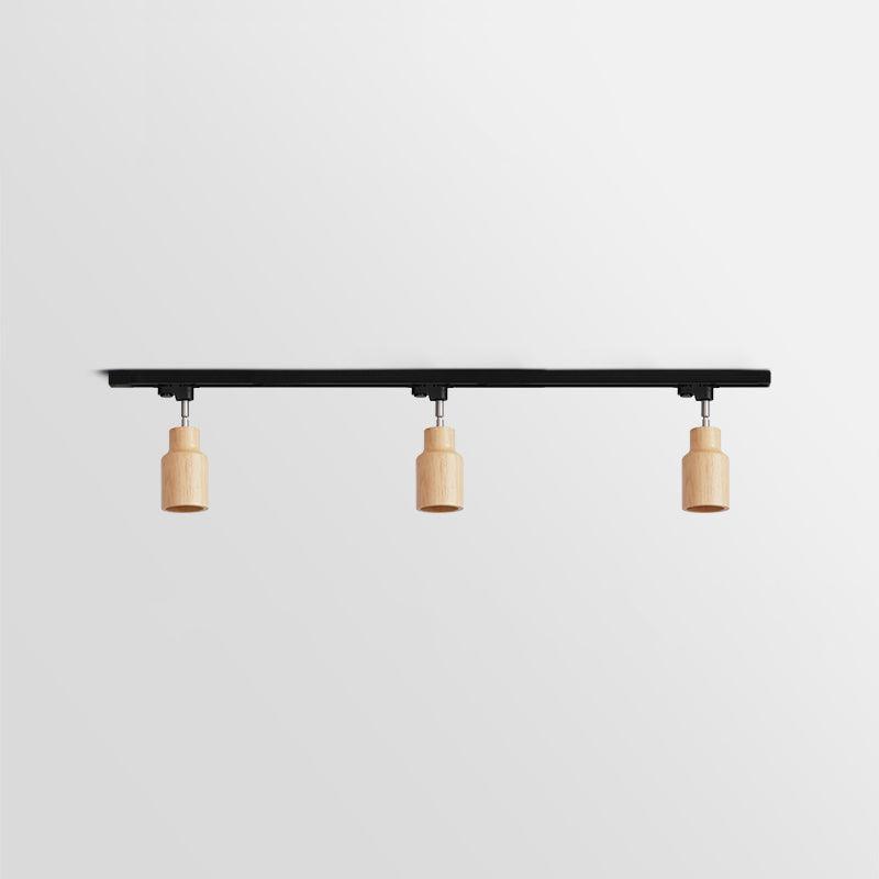 Wood Track Ceiling Lamp by FIFTH & BEAM — product view 8