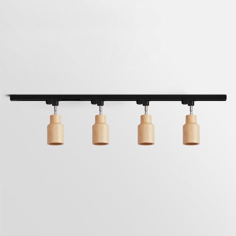 Wood Track Ceiling Lamp by FIFTH & BEAM — product view 9