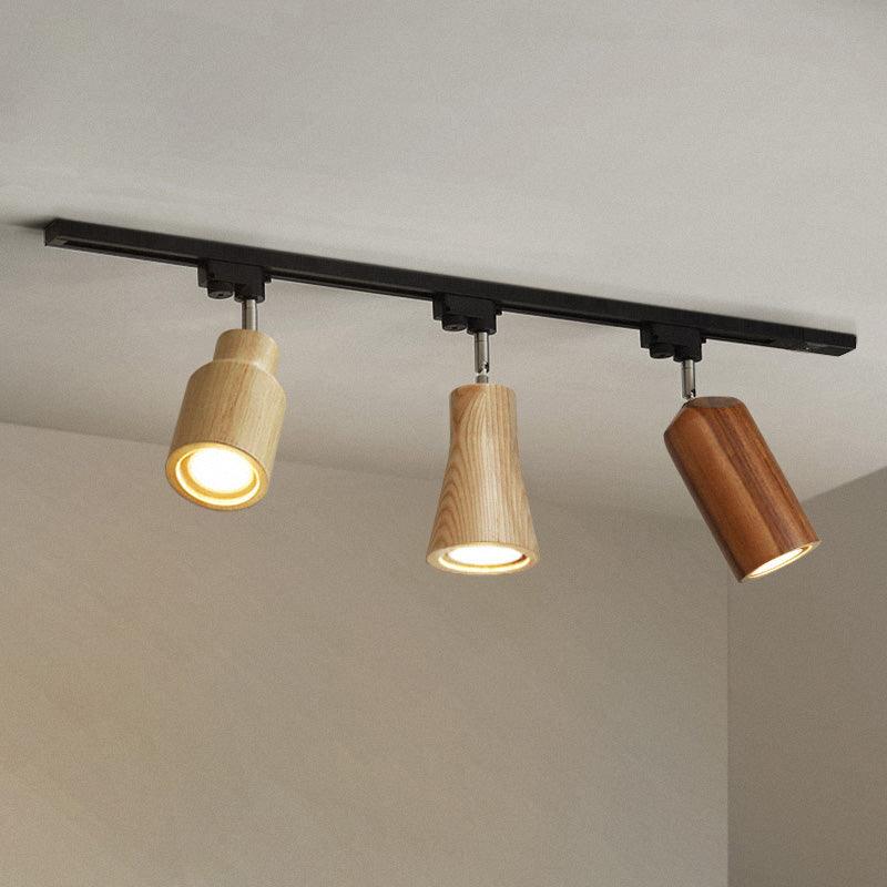 Wood Track Ceiling Lamp by FIFTH & BEAM — product view 2