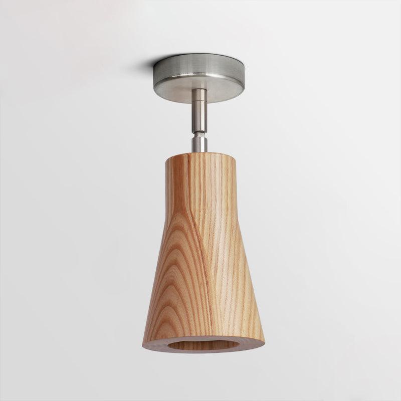Wood Track Ceiling Lamp by FIFTH & BEAM — product view 4