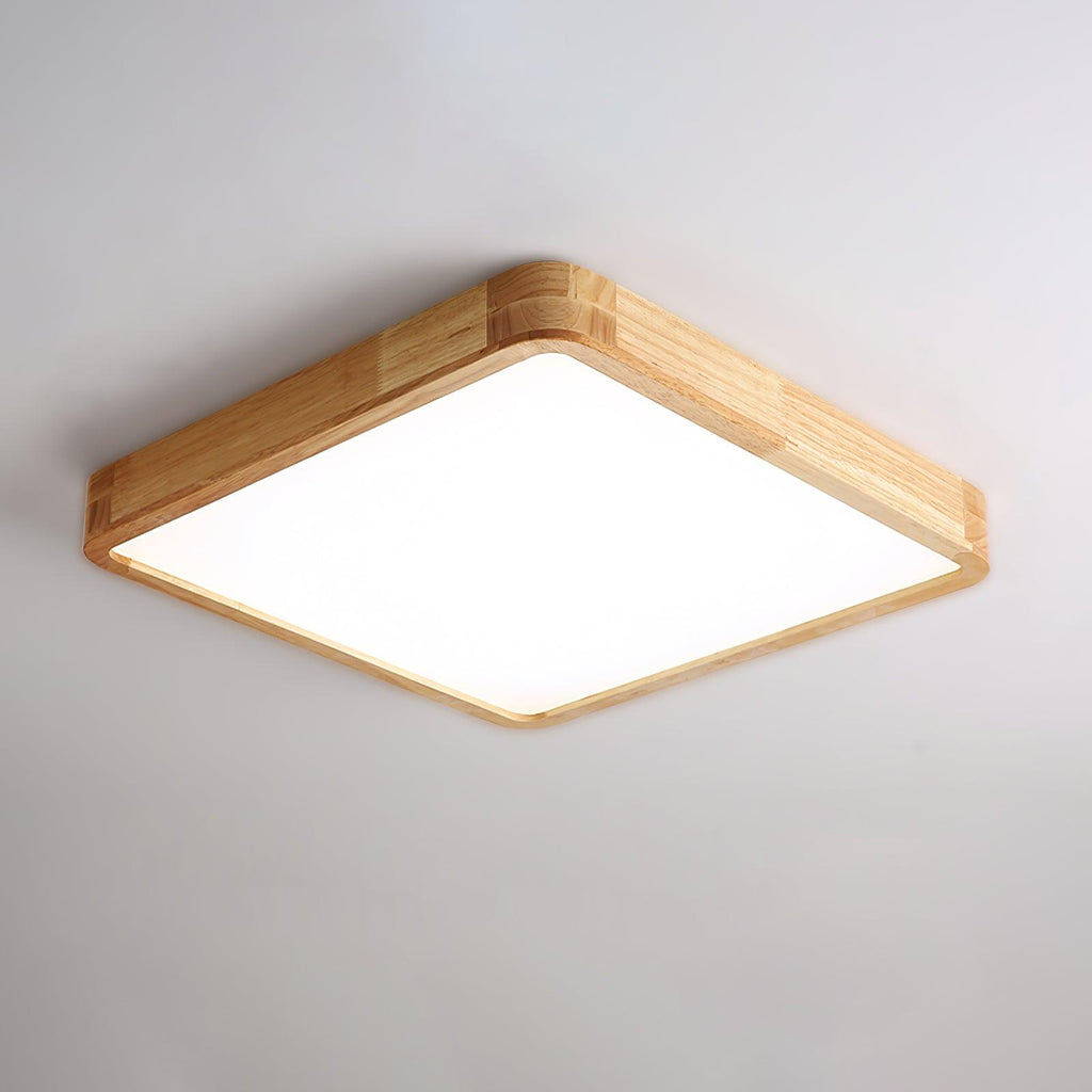 Wooden Geometric Ceiling Light by FIFTH & BEAM — product view 38