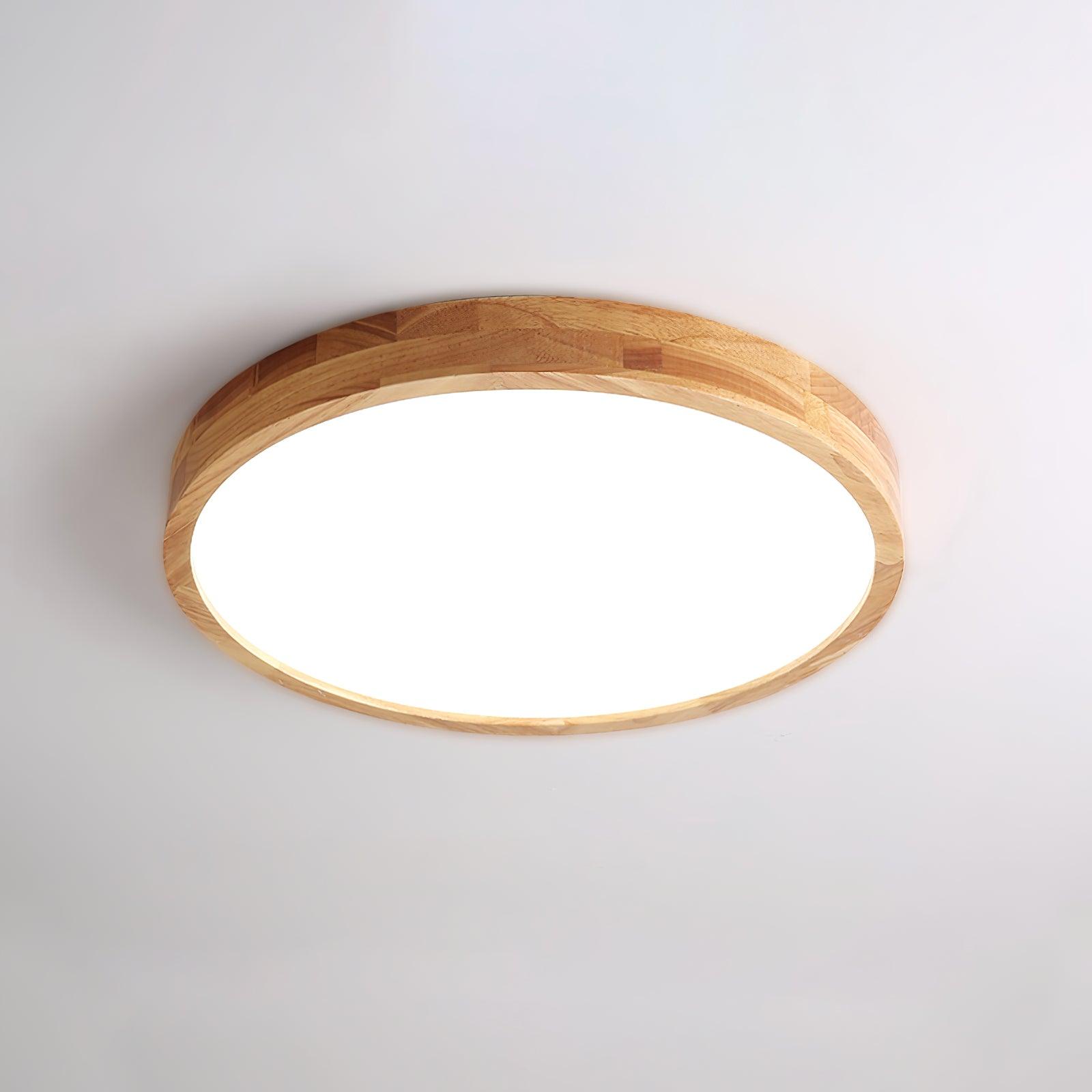 Wooden Geometric Ceiling Light by FIFTH & BEAM — product view 33