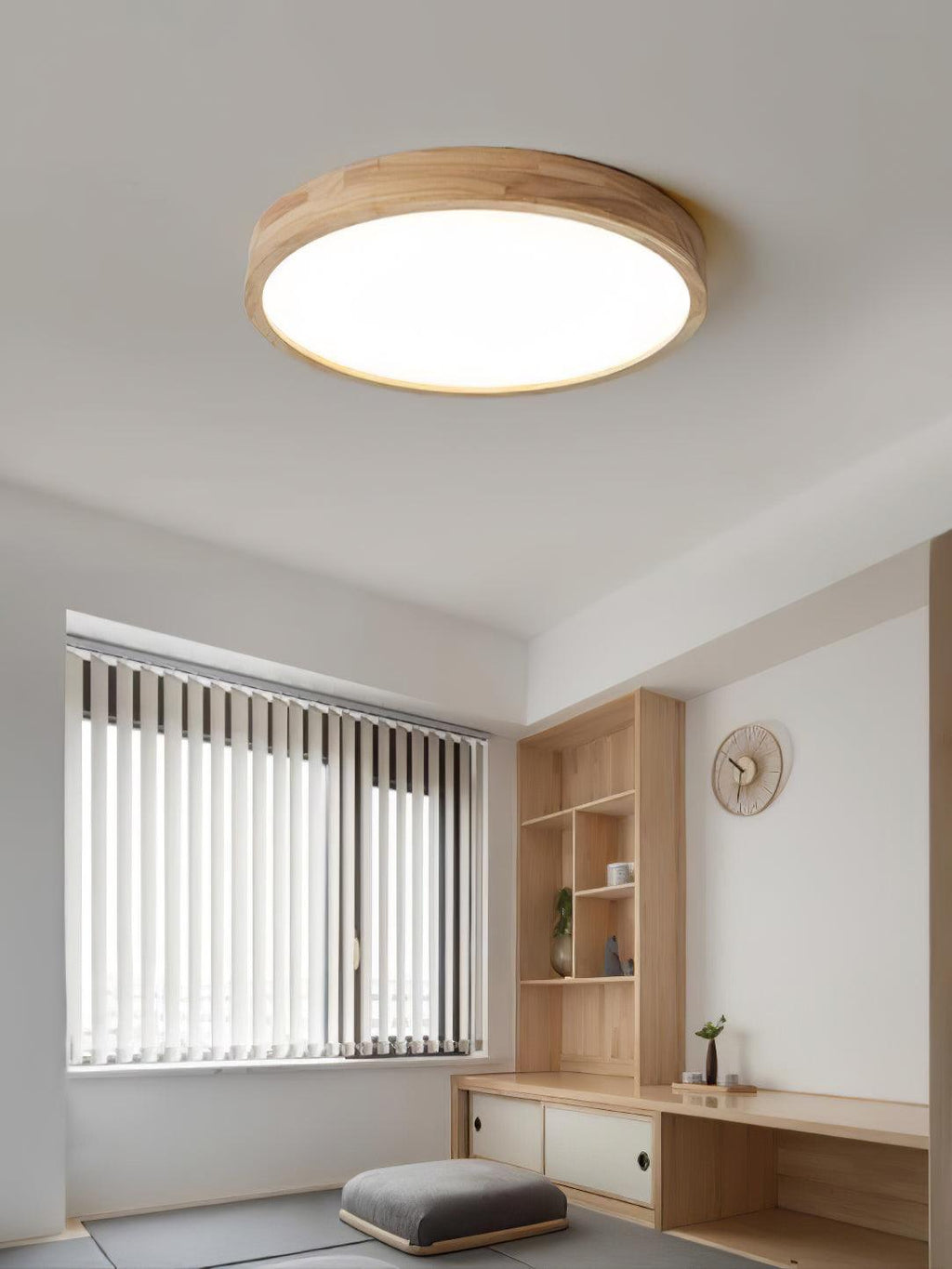 Wooden Geometric Ceiling Light by FIFTH & BEAM — product view 21