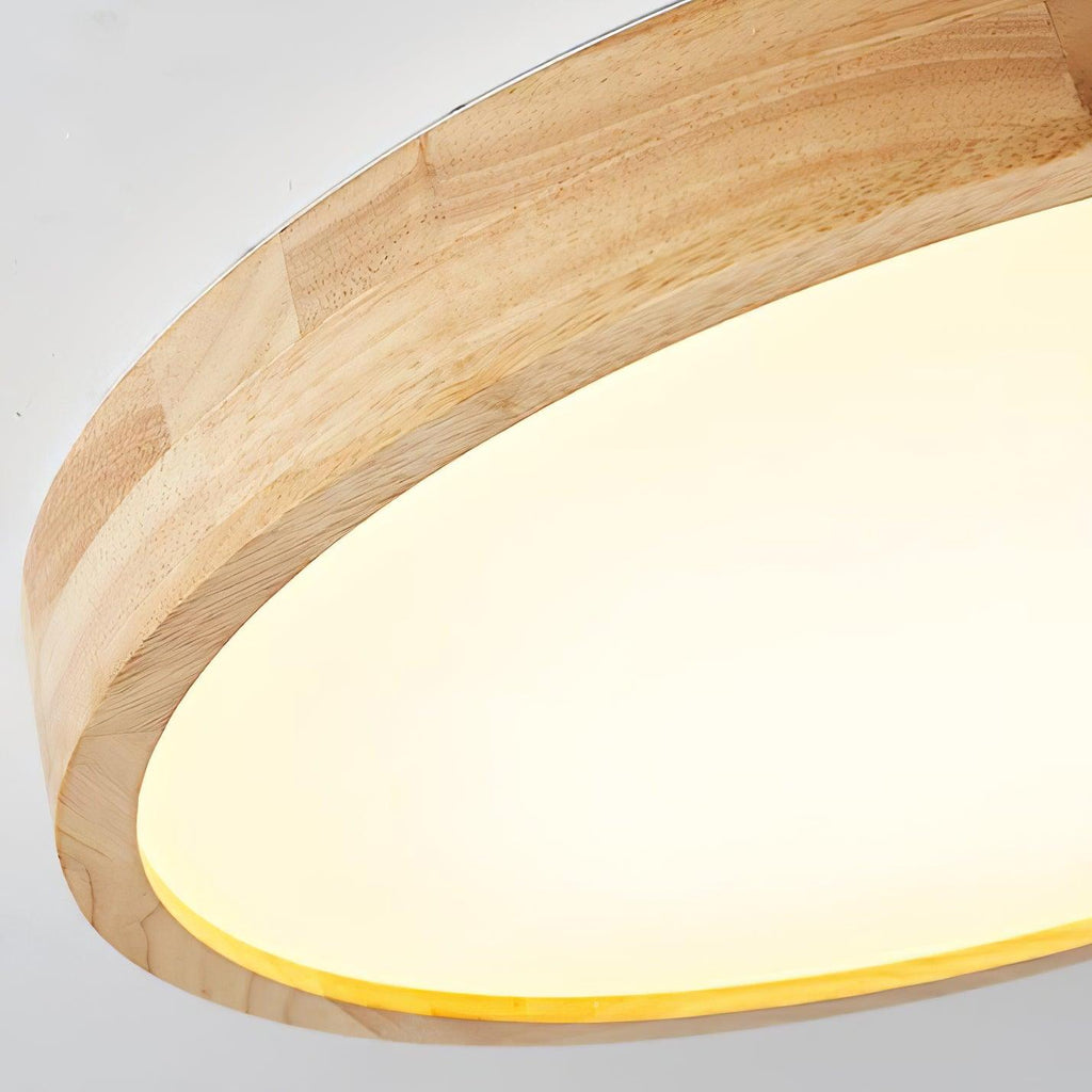 Wooden Geometric Ceiling Light by FIFTH & BEAM — product view 22