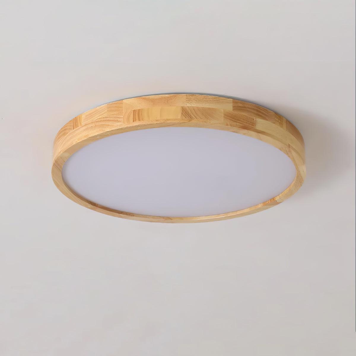 Wooden Geometric Ceiling Light by FIFTH & BEAM — product view 23