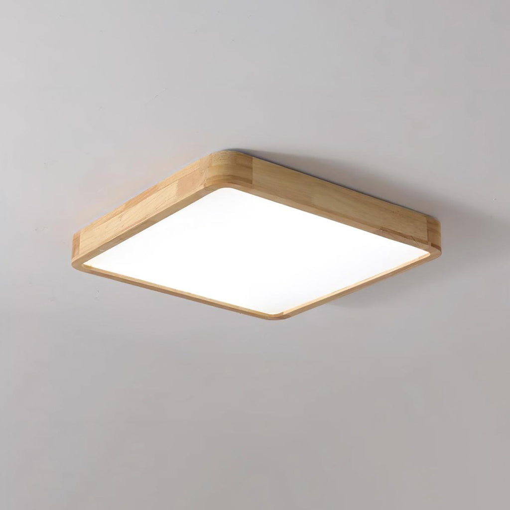 Wooden Geometric Ceiling Light by FIFTH & BEAM — product view 24