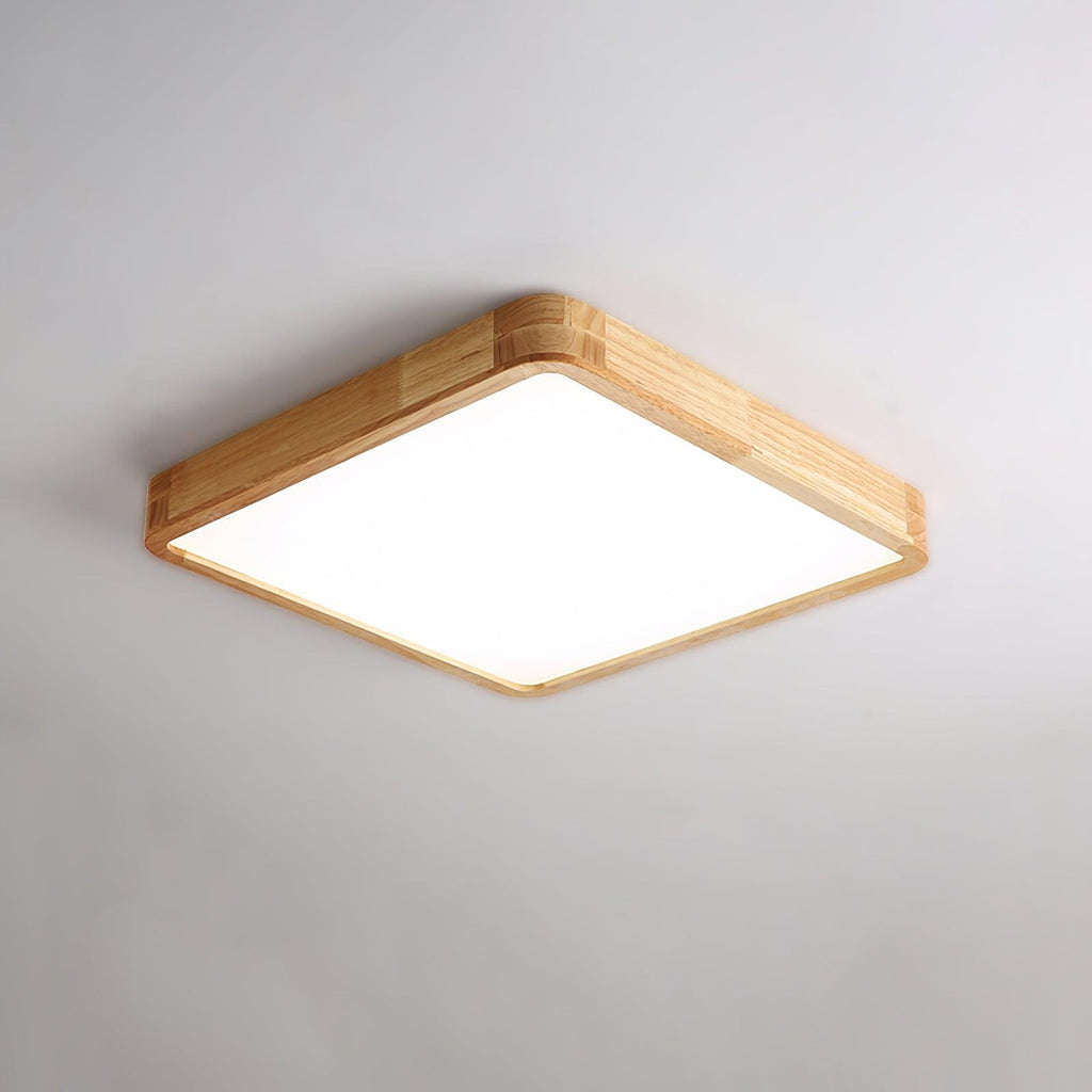 Wooden Geometric Ceiling Light by FIFTH & BEAM — product view 28