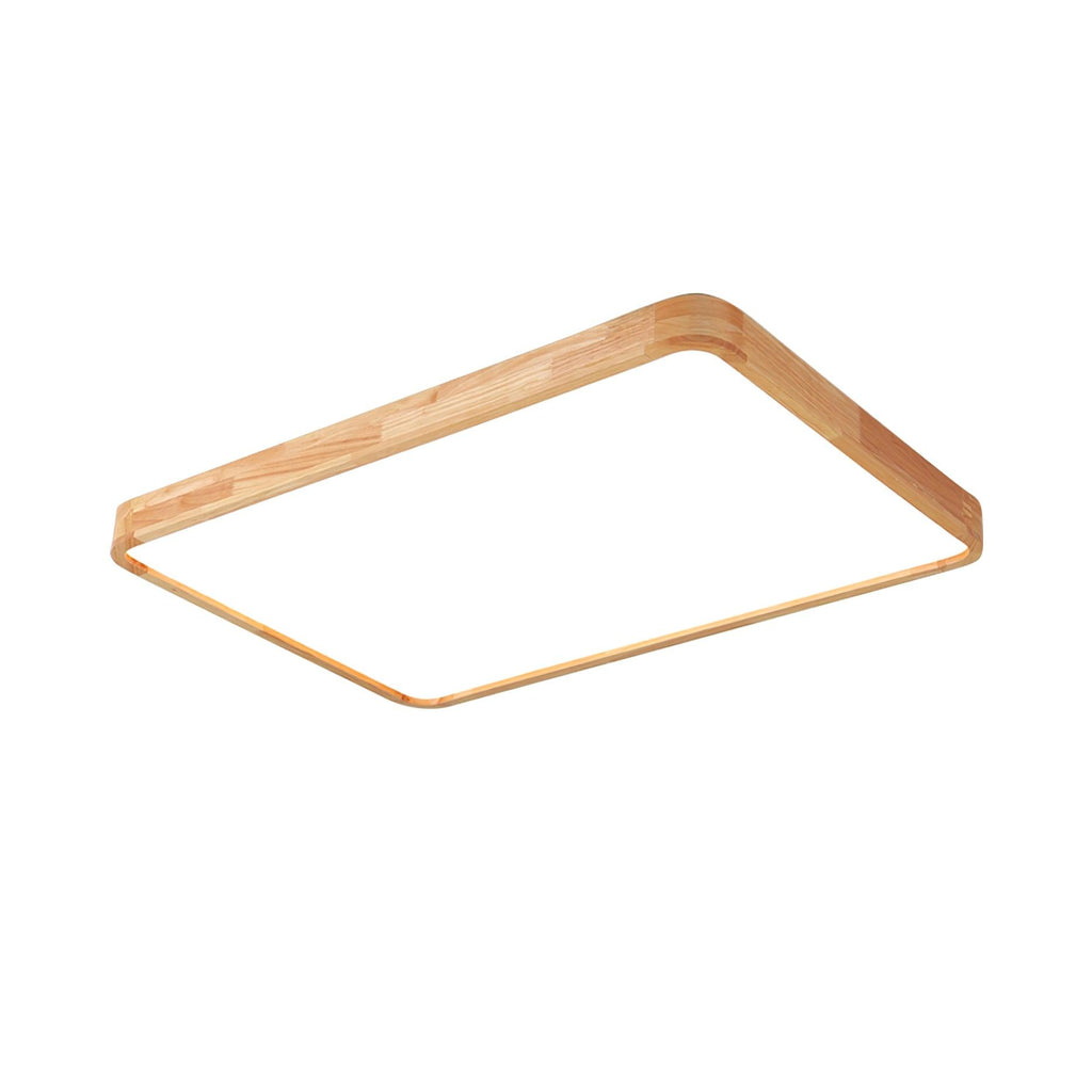 Wooden Geometric Ceiling Light by FIFTH & BEAM — product view 30