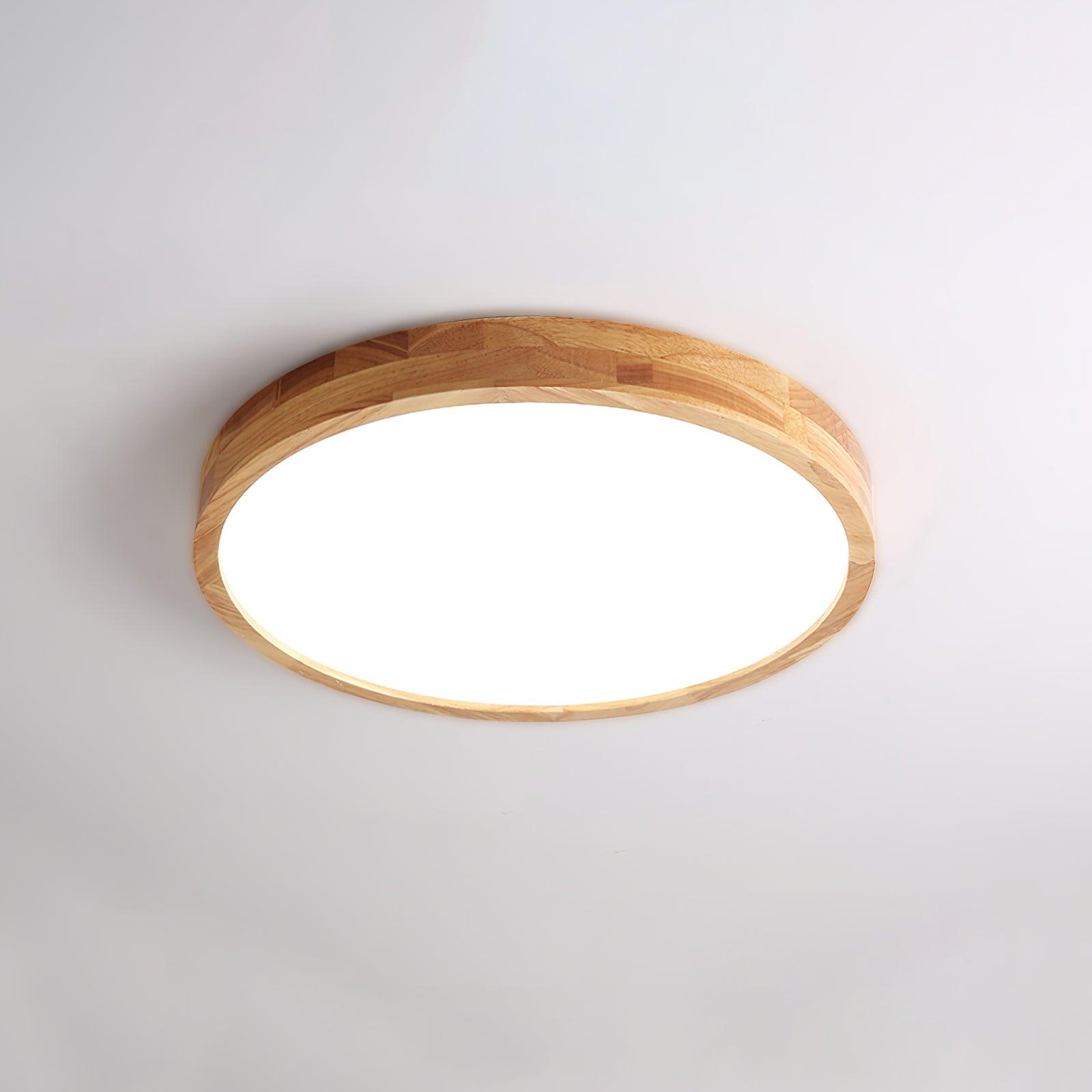 Wooden Geometric Ceiling Light by FIFTH & BEAM — product view 32