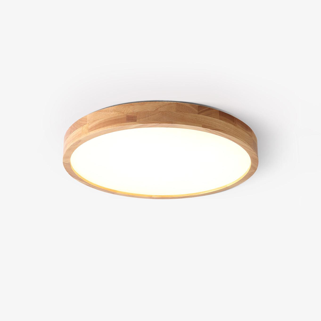 Wooden Geometric Ceiling Light by FIFTH & BEAM — product view 1