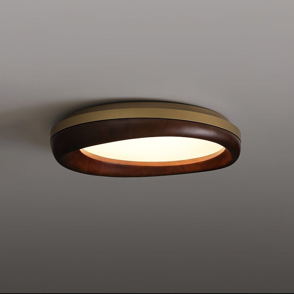 Zenova Wood Ceiling Light by FIFTH & BEAM — product view 6