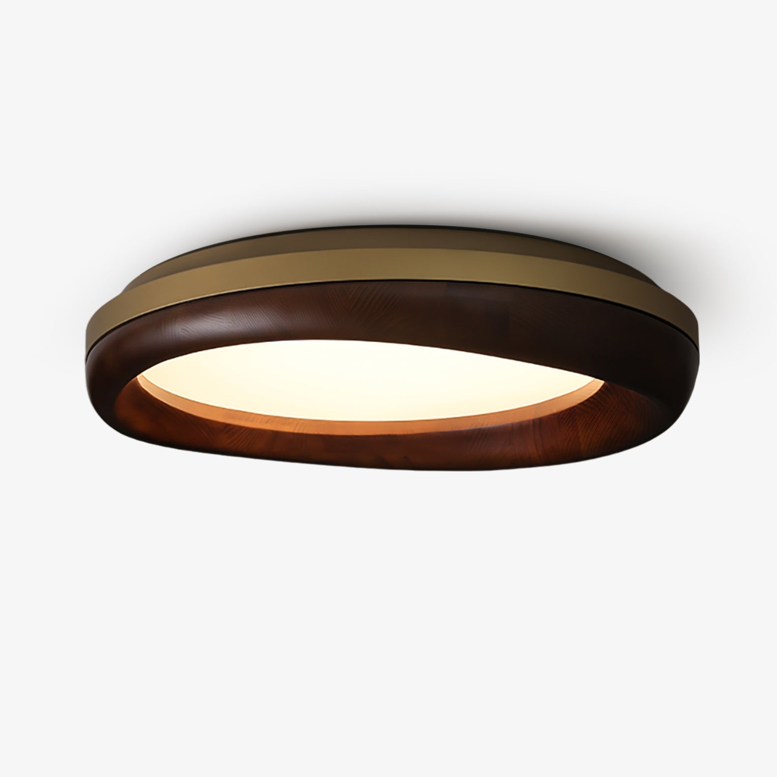 Zenova Wood Ceiling Light by FIFTH & BEAM — product view 1