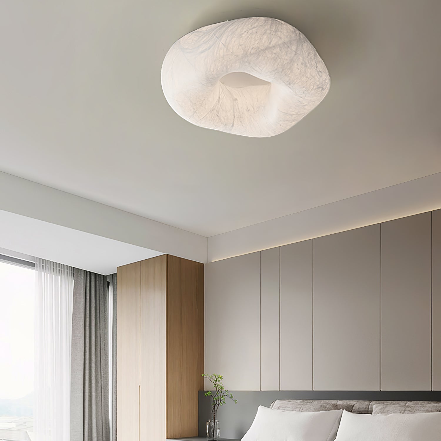 Yunduo Silk Ceiling Lamp by FIFTH & BEAM — product view 17