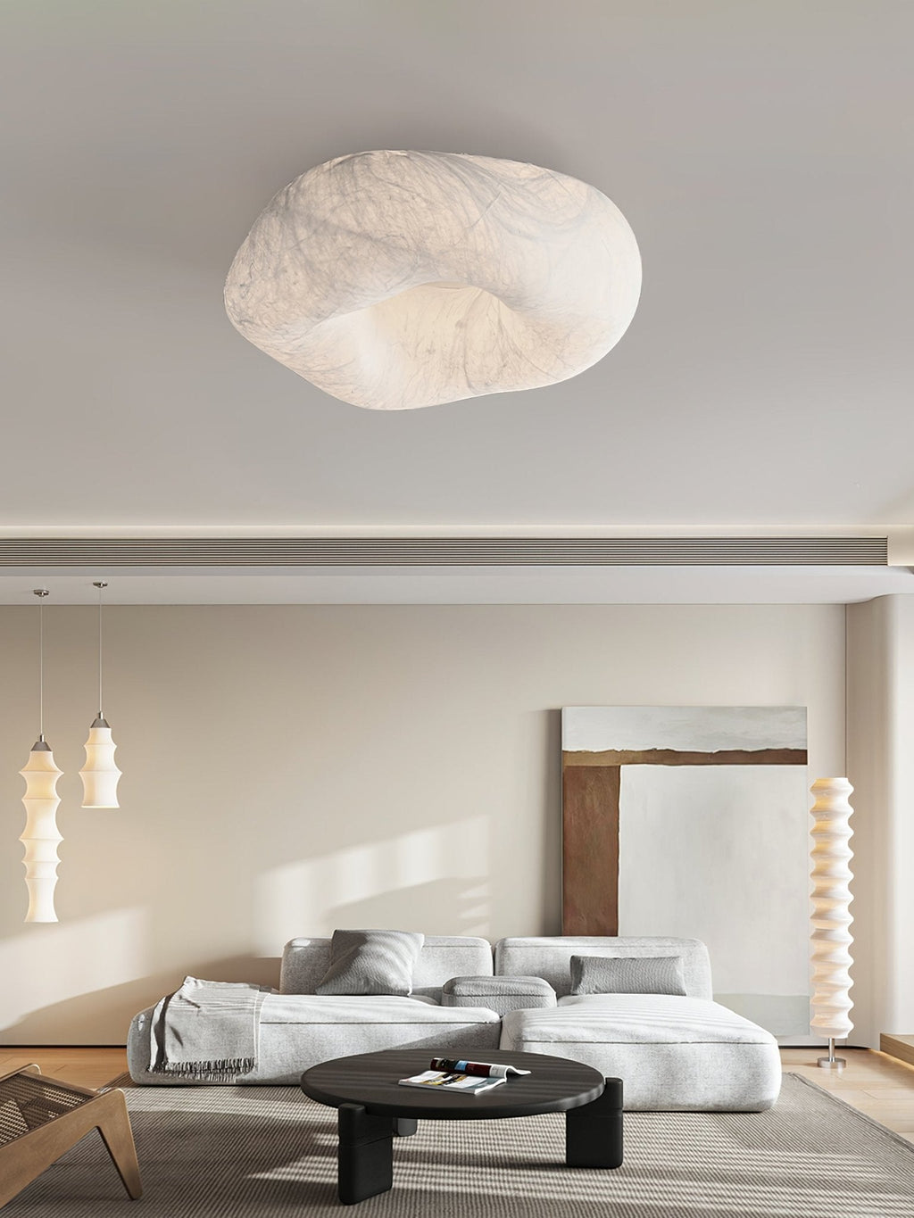 Yunduo Silk Ceiling Lamp by FIFTH & BEAM — product view 18